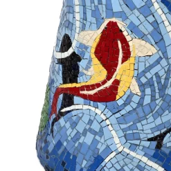 Sgabello Carpe Diem in mosaico fatto a mano di Michela Nardin*Casarialto Best