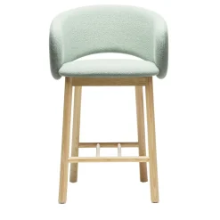 Sgabello da bar Bel Sg-65 verde chiaro di Pablo Regano*Chairs & More Clearance