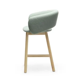 Sgabello da bar Bel Sg-65 verde chiaro di Pablo Regano*Chairs & More Clearance