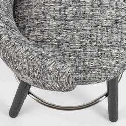 Sgabello da bar grigio Isabel*Enrico Pellizzoni Online