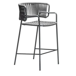 Sgabello da bar grigio Klot SG di AM Studio*Chairs & More New