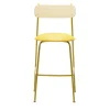 Sgabello da bar Lena Sg-75 giallo e frassino naturale di Designerd*Chairs & More Sale