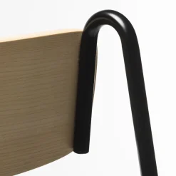 Sgabello da bar Lena Sg-65 nero e noce di Designerd*Chairs & More Sale