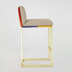 Sgabello da bar Magnetik Epoca Colore con schienale*Puravisione Best