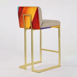 Sgabello da bar Magnetik Epoca Colore con schienale*Puravisione Best