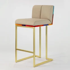 Sgabello da bar Magnetik Epoca Colore con schienale*Puravisione Best