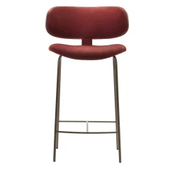 Sgabello da bar Natalia Red*Black Tie Online