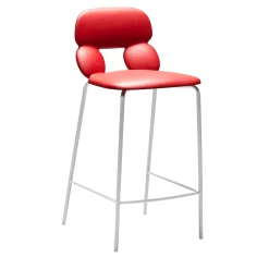 Sgabello da bar Nube SG-65 Red di Roberto Paoli*Chairs & More Clearance