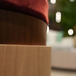 Sgabello Dedalo in Legno Bicolore*Cafedesart Outlet