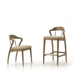 Sgabello Faro in noce*Morello Gianpaolo Best