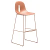 Sgabello Gotham Sl-Sg-80 terracotta di Dario Delpin*Chairs & More Clearance