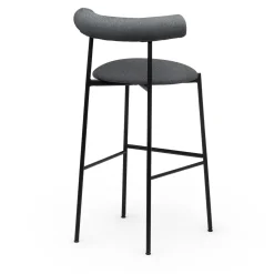 Sgabello grigio Pampa SG-80 di Studio Pastina*Chairs & More New