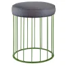 Sgabello in ferro verde Cage Grass*Bronzetto Discount