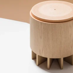 Sgabello in legno Cruz*Rabitti 1969 Sale