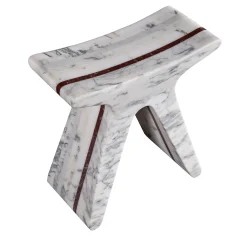 Sgabello in marmo Pigreco*Luce Di Carrara Outlet