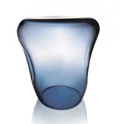 Sgabello Isola in vetro di Murano blu*Kanz Architetti Discount