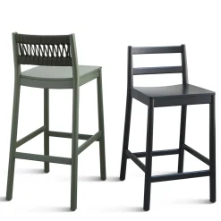 Sgabello Julie Black di Emilio Nanni*TrabA' Outlet