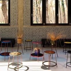 Sgabello Le Rossette Piccolo Grigio*Impagliando Hot