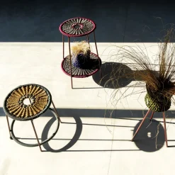 Sgabello Le Rossette Piccolo Miele*Impagliando