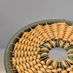 Sgabello Le Rossette Piccolo Miele*Impagliando