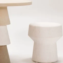 Sgabello Mel di Giulio lacchetti*Pimar Limestone Sale