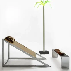 Sgabello Mies*Poltronova