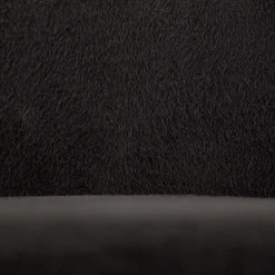 Sgabello Nero SPACE CADET con Base Cromata*PuraVisione Outlet