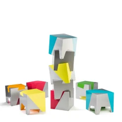 Sgabello policromo Sissi #2*altreforme