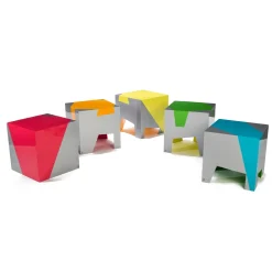 Sgabello policromo Sissi #3*altreforme Clearance