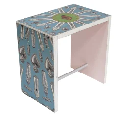 Sgabello rettangolare Nordico Verace Ex Voto in legno*Rosanna Contadini Outlet