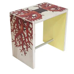 Sgabello Rettangolare Nordico Verace Mantegna in Legno*Rosanna Contadini Discount