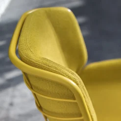 Sgabello Skin Yellow di Giacomo Cattani*TrabA' Online