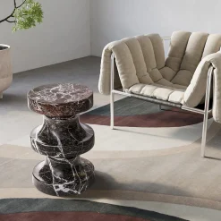 Sgabello Spira in Marmo Rosso Levanto*Etamorph Discount