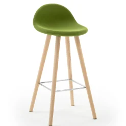 Sgabello Ted verde pisello di Basaglia + Rota Nodari*Viganò & C. Hot