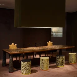 Sgabello Triboo Zebra di Lorenza Bozzoli*Fratelli Boffi Discount