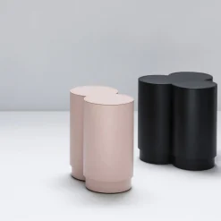 Sgabello Trinity nero*Giobagnara Discount