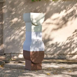 Sgabello Zattere di Patricia Urquiola*Cimento Discount