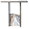 SST013-1 Tavolino in marmo Eramosa*Stone Stackers Online