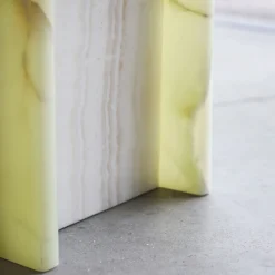 SST016-2 Tavolino in marmo onice*Stone Stackers Hot