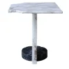 SST022 Tavolino in marmo squadrato Calacatta Oro*Stone Stackers Outlet