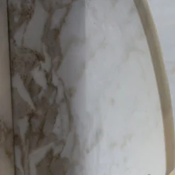 SST023 Tavolino rotondo in marmo Calacatta Oro*Stone Stackers Online