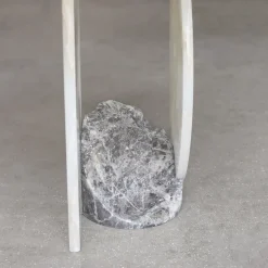 SST026 Tavolino scultoreo in marmo onice*Stone Stackers Discount