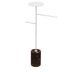 Stelo Emperador Appendiabiti e portaoggetti bianco e scuro*Nunzia Ponsillo Sale