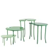 Tavo B1 Set modulare di 4 tavolini verdi in edizione limitata*Orografie Best