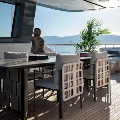 Tavoli da pranzo per esterni Break di Ludovica+Roberto Palomba*Giorgetti Clearance