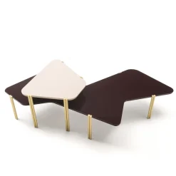 Tavoli impilabili Jean scuro e chiaro*Durame