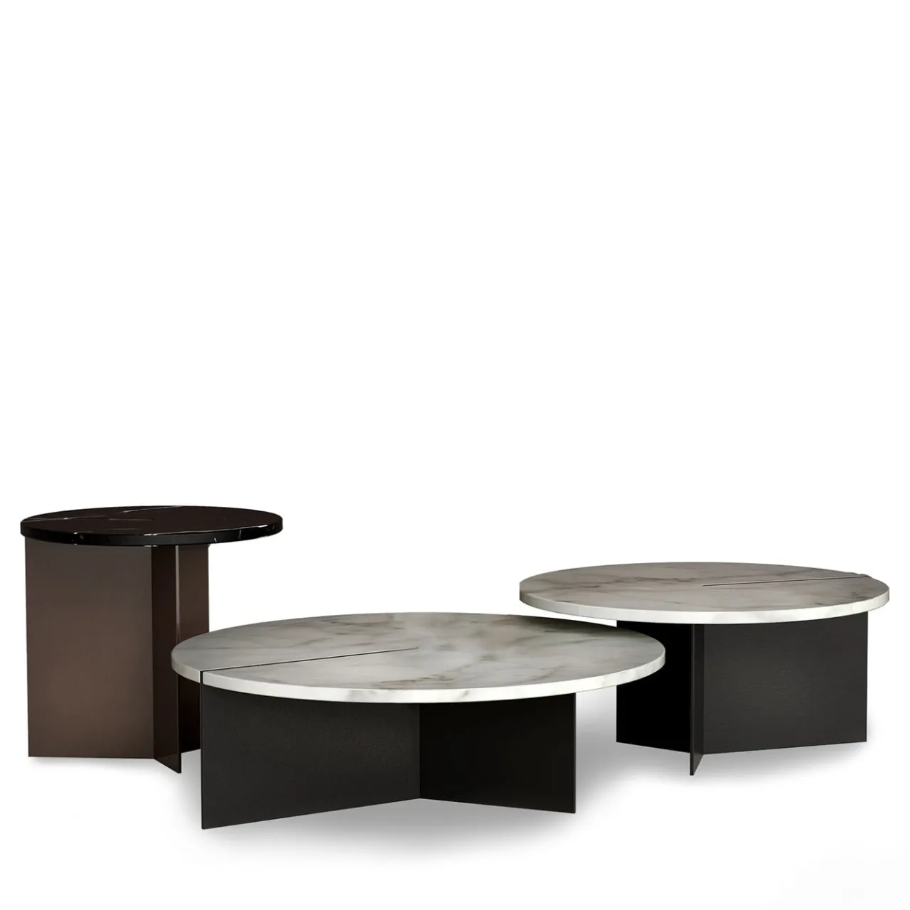 Tavolino Acaya nero Marquinia*Monitillo 1980 Hot