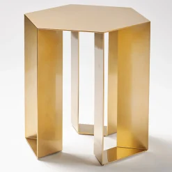 Tavolino Alato Golden di Antonio Saporito*V.L. Lavorazioni In Ferro Clearance