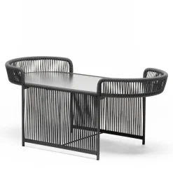 Tavolino Altana Oval Anthracite di Antonio De Marco*Chairs & More Best