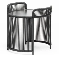 Tavolino Altana piccolo rotondo antracite di Antonio De Marco*Chairs & More Discount